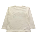 shirt girocollo tinta unita con orso I2308536P PANNA NANAN 