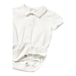 Mayoral Camicia Body Mezza Manica Tinta Unita per Neonato 1796 PANNA MAYORAL 
