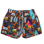 F**K Costume Modello Boxer con Stampa Multicolor per Bambino FJ204027U MULTICOLOR F**K 