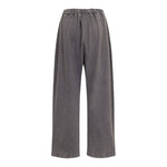 Dou Dou Pantalone Tuta Tinta Unita con Elastico In Vita per Bambina DW6R00 GRIGIO DOU DOU 