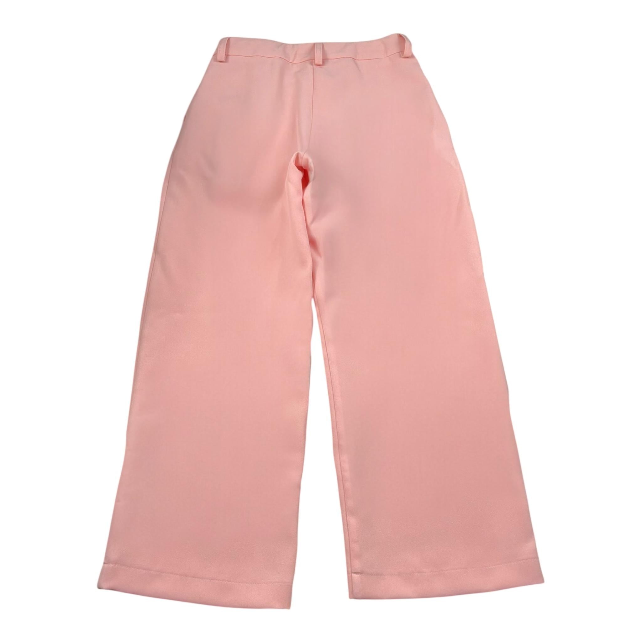 Vicolo Pantalone Tinta Unita Modello Palazzo per Bambina 3145P00092 ROSA VICOLO 