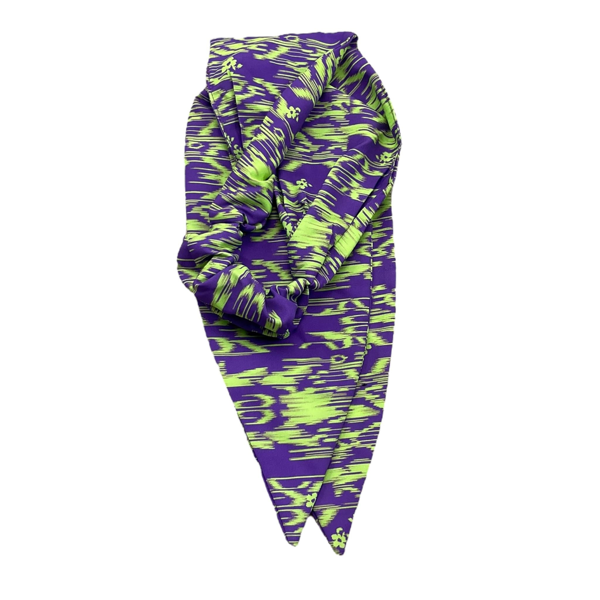 F**K Fascia Capelli Stampa Fantasia per Bambina FA25G11AH01X62 VIOLA F**K 