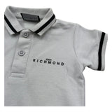 John Richmond Polo Mezza Manica Tinta Unita per Neonato RIP26010PO GRIGIO JOHN RICHMOND 