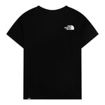 The North Face T-Shirt Girocollo Tinta Unita con Stampa per Bambino NF0A8DRPJK3 NERO THE NORTH FACE 