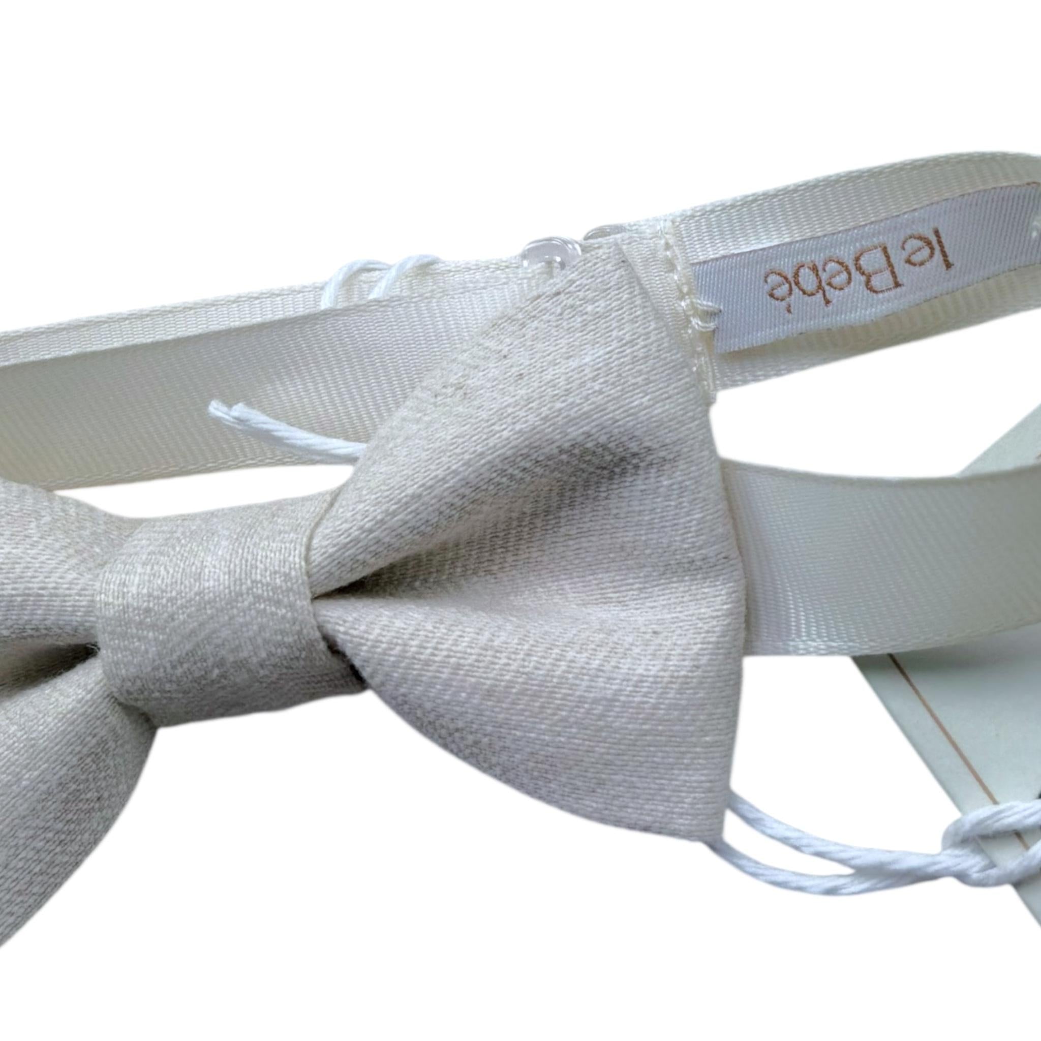 Le Bebe' Papillon Tinta Unita per Neonato LBB5424 BEIGE LE BEBE' 