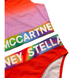 Stella Mccartney Costume 2 Pezzi Fascia-Slip Tinta Unita con Logo per Bambina TUCA95Z17777 MULTICOLOR STELLA McCARTNEY 