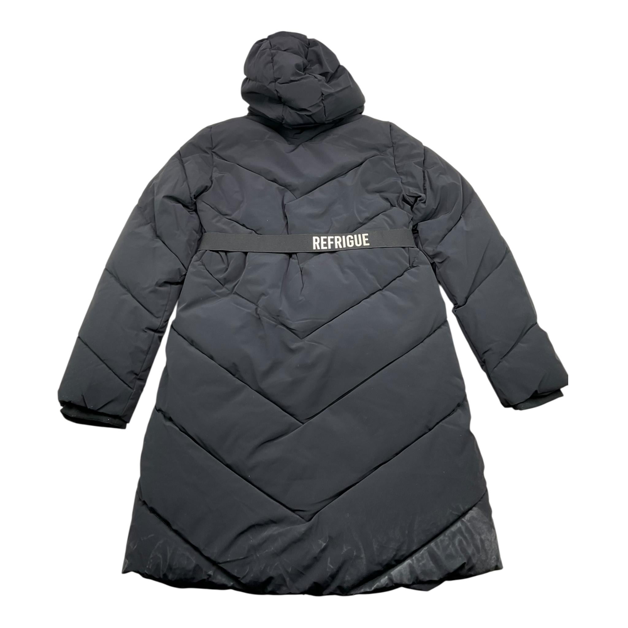 REFRIGUE giubbino tinta unita con cappuccio Nero per Bambina 284100013 NERO REFRIGUE 