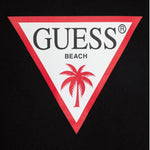 Guess Abito Giromanica Tinta Unita con Stampa per Bambina J4GK35JA914 NERO GUESS 