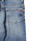 Diesel Jeans Tinta Unita con Girovita Regolabile per Bambino J00805X AZZURRO DIESEL 