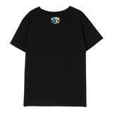 Barrow Kids T-Shirt Tinta Unita Con Stampa Nero Per Bambino