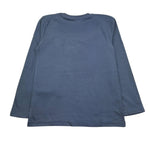 Guess Shirt Girocollo Tinta Unita con Logo per Neonato N5RI17K8HM4X BLU GUESS 