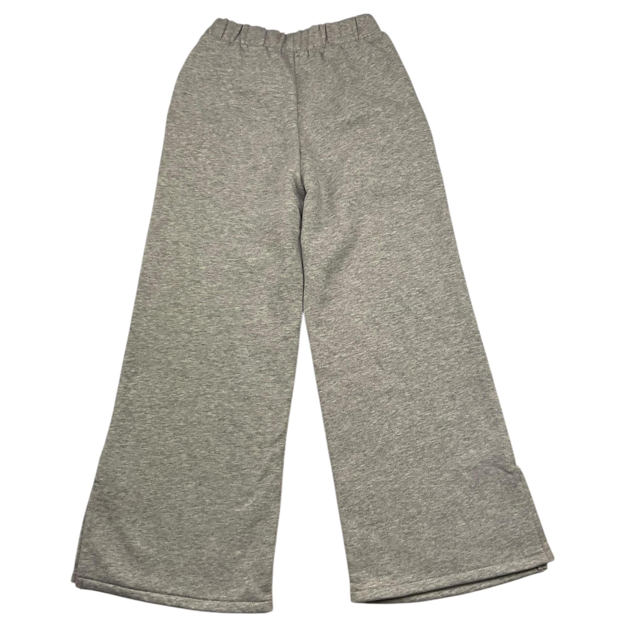 VANS pantalone tuta tinta unita modello palazzo Grigio per Bambina VN00088602F1 GRIGIO VANS 