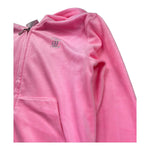 Juicy Couture Felpa Tinta Unita con Zip E Cappuccio per Bambina JBX6679 ROSA JUICY COUTURE 