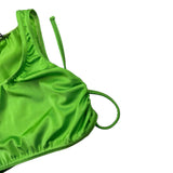 4Giveness Top Tinta Unita Giromanica per Bambina FGCG3887 VERDE 4GIVENESS 