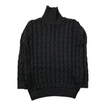 NUPKEET maglia collo alto tinta unita Nero per Bambino 4DNK419 NERO NUPKEET 