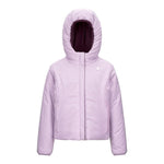 K-WAY giubbino bicolore reversibile  Lilla/viola per Neonata K71338W LILLA/VIOLA K-WAY 