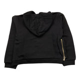 U+è BY MISS GRANT felpa con zip e cappuccio tinta unita Nero per Bambina UE1479 NERO U+è BY MISS GRANT 