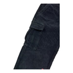 NUPKEET pantalone tinta unita in camoscio con elastico in vita Nero per Bambino 4DNK337 NERO NUPKEET 