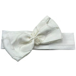 Le Bebe Fascia Capelli Tinta Unita per Neonata LBG6410 BIANCO LE BEBE 