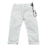 Daniele Alessandrini Pantalone tinta unita con Girovita Regolabile Bianco per Neonato 1295P0869 BIANCO DANIELE ALESSANDRINI 