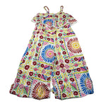 Dixie Tuta Intera Bretelline Stampa Fantasia Bianco per Bambina CC30271G50 BIANCO DIXIE 