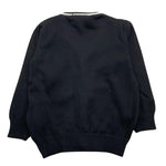 CESARE PACIOTTI cardigan tinta unita con profili in contrasto Nero per Neonato MGP5359BXX NERO CESARE PACIOTTI 