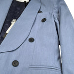 Daniele Alessandrini Giacca Tinta Unita con Bottoni per Bambina 1235J1296 POLVERE DANIELE ALESSANDRINI 