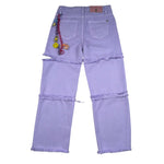 John Richmond Jeans Tinta Unita con Girovita Regolabile per Bambina RGP26164PA LILLA JOHN RICHMOND 