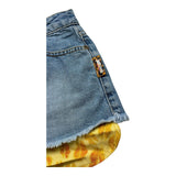 Just Cavalli Gonna Tinta Unita con Girovita Regolabile per Bambina JGP26219GO BLU JUST CAVALLI 