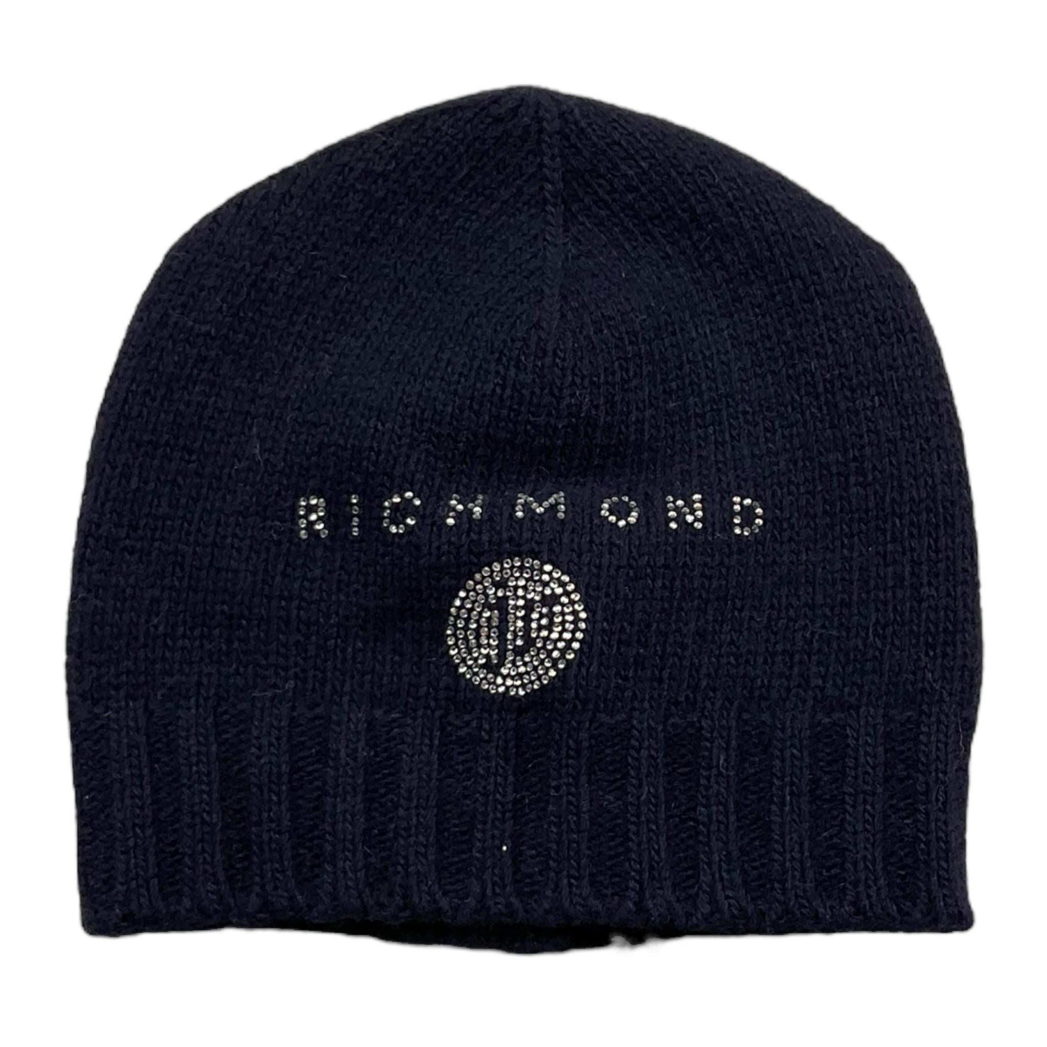 JOHN RICHMOND cappello tinta unita cn logo brillantinato Blu per Bambina I7RH002V069 BLU JOHN RICHMOND 