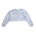 Replay Felpa Girocollo Tinta Unita con Stampa per Bambina SG2125 AZZURRO REPLAY 