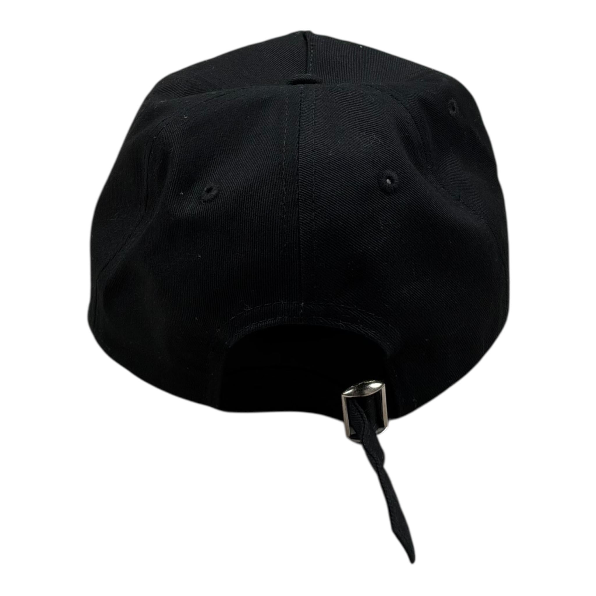 John Richmond Cappello con Visiera Tinta Unita con Stampa per Bambino RGP26069BT NERO JOHN RICHMOND 