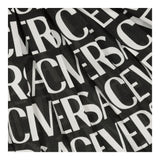 Versace Gonna Tinta Unita Con Fantasia Nero Per Bambina