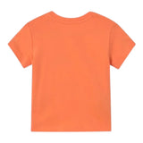 Mayoral T-Shirt Girocollo Tinta Unita con Stampa per Neonato 1063 ARANCIONE MAYORAL 