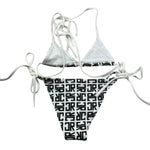 John Richmond Costume 2 Pezzi Triangolo-Mutandina per Bambina RGP26029CO BIANCO JOHN RICHMOND 