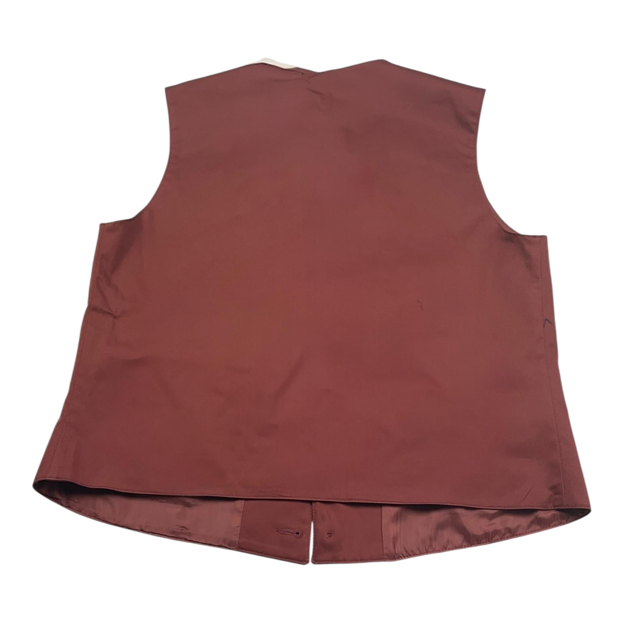 Mood_One Gilet Tinta Unita per Bambino G9GILET BORDEAUX MOOD_ONE 