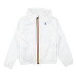 K-Way Giubbino Tinta Unita con Zip E Cappuccio per Neonata K2137XWX BIANCO K-WAY 
