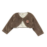 NINNAOH coprispalle tinta unita Marrone per Neonata I2352 MARRONE NINNAOH 