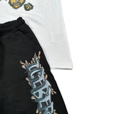 Iceberg Completo 2 Pezzi T-Shirt-Bermuda Bicolore Bianco/Nero per Bambino CMBICE5102JX BIANCO/NERO ICEBERG 