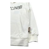 Just Cavalli Felpa Chiusa Girocollo Tinta Unita con Logo per Bambino JBP26012FE PANNA JUST CAVALLI 