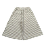 Per Te Pantalone Modello Palazzo Fantasia A Righe per Neonata 34257 BIANCO/BEIGE PER TE 