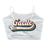 Gaelle Top tinta unita con Stampa Bianco per Bambina 2746TOPY00461 BIANCO GAELLE 