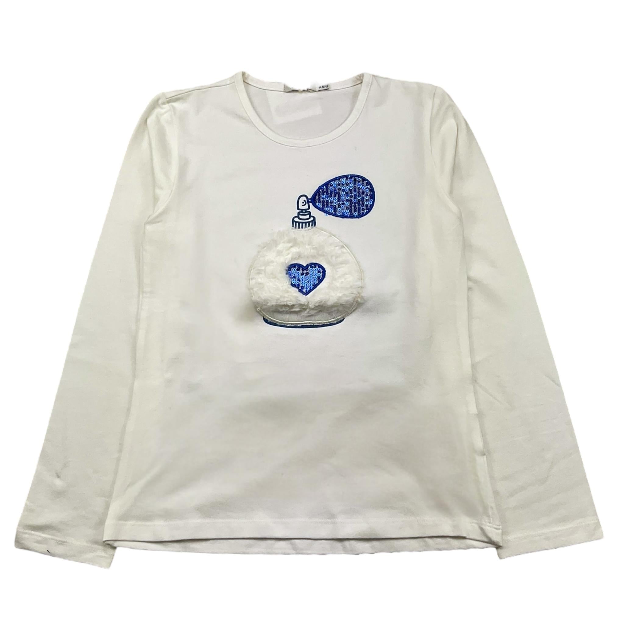 EMC shirt girocollo tinta unita con stampa Bianco per Bambina BX2300 BIANCO EMC 