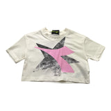 Diadora Completo Gonna-T-Shirt Beige Per Neonata