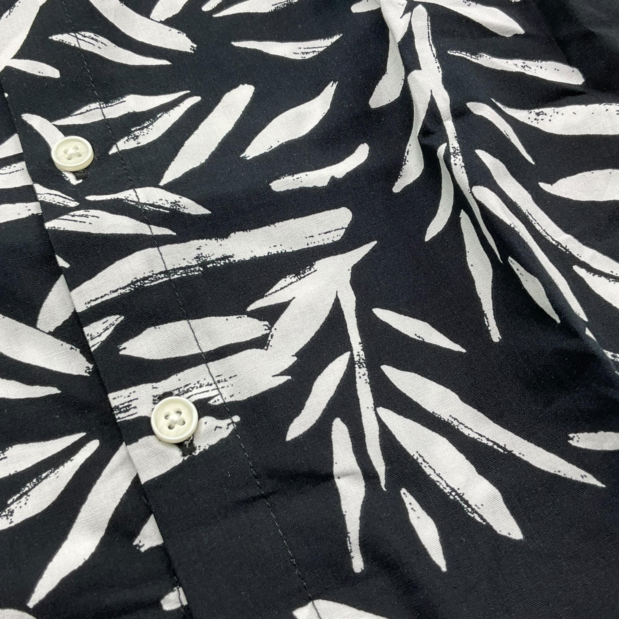 Antony Morato Camicia Tinta Unita con Fantasia Manica Lunga per Bambino MKSL0026222 NERO ANTONY MORATO 