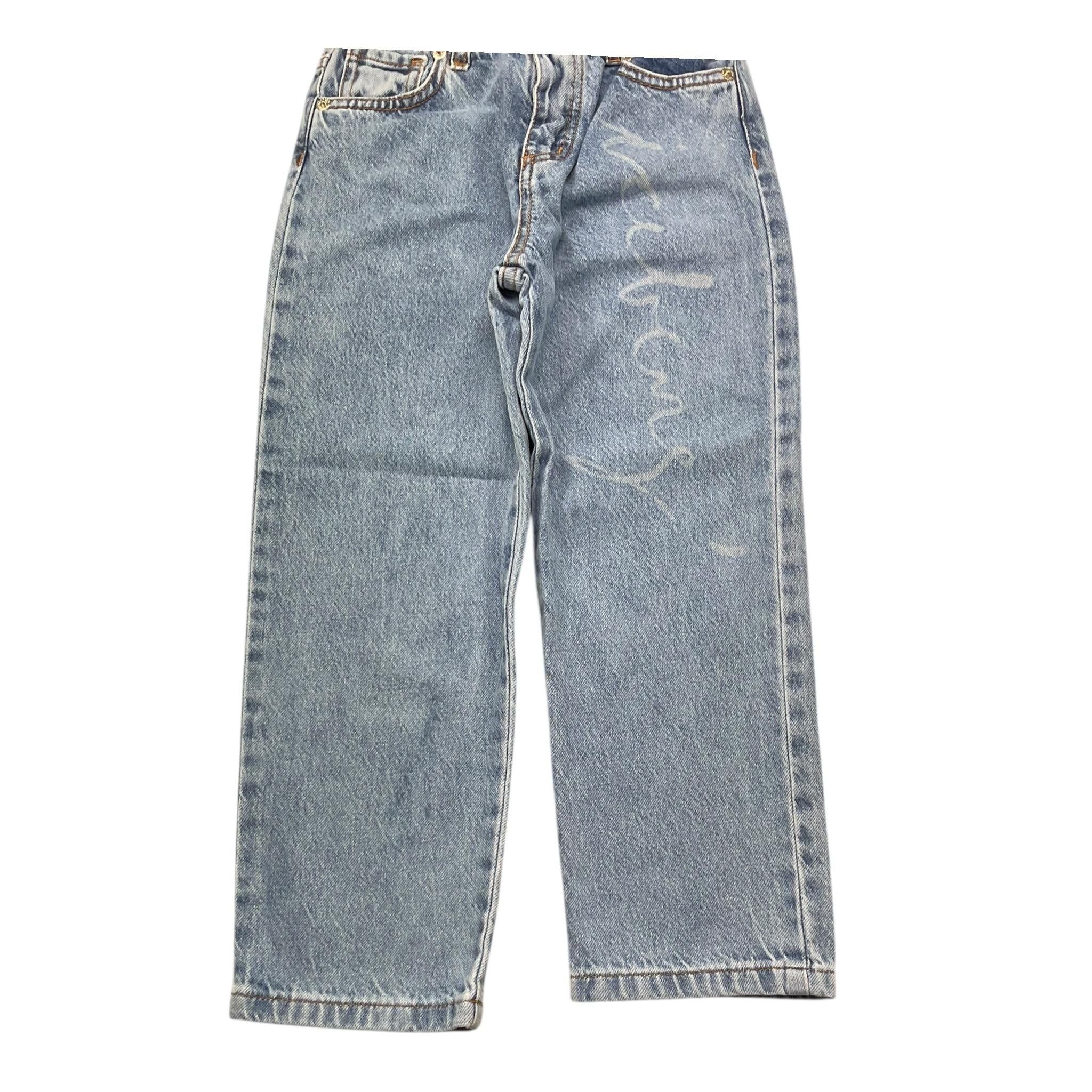 Iceberg Jeans Tinta Unita con Elastico In Vita per Bambino PTICE5157BJ AZZURRO ICEBERG 
