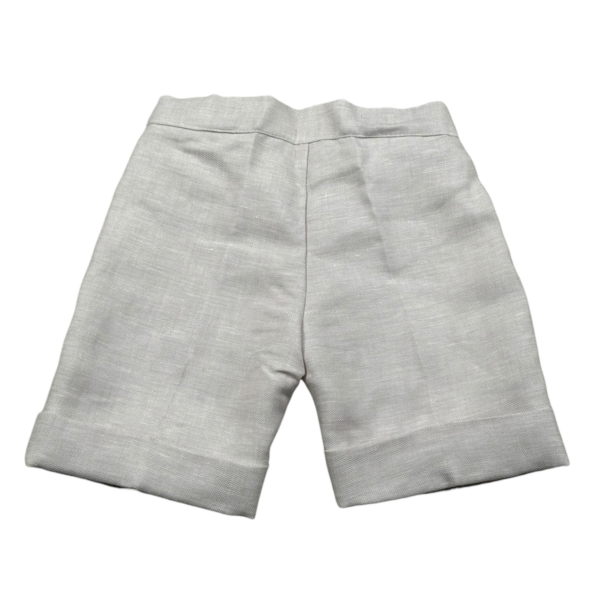 La Stupenderia Bermuda Tinta Unita con Girovita Regolabile per Neonato CJBR71 BEIGE LA STUPENDERIA 