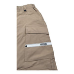 Moschino Bermuda Tinta Unita con Elastico In Vita per Bambino HUQ02C BIEGE MOSCHINO 