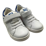 Cesare Paciotti Sneakers Tinta Unita Con Lacci E Strappo Bianco Per Neonato