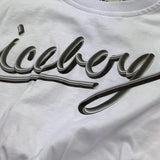 Iceberg T-Shirt Girocollo Tinta Unita con Stampa per Bambina TSICE5159J BIANCO ICEBERG 